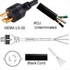 US Netzanschlusskabel - 10AWG Nema L5-30 Plug to ROJ 320 cm