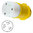 US-Kabelkupplung HBL26CM23 NEMA L6-30, 30A, 250V, 2P3W, Yellow Corrosion Resistant