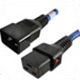 Netzkabel IEC-Lock C20/C19 schwarz
