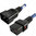 Netzkabel C20 zu C19 IEC-Lock 1.0m 16A 250V 14 AWG SJT, UL