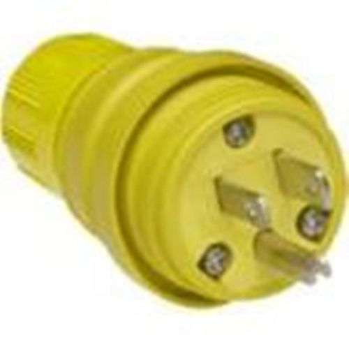 US-Stecker MOLEX Nema 5-15P, 15A, 125V, 2P3W, gelb, Watertight IP67