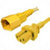 Kaltgerätekabel C14/C15 gelb nach Norm UL/cUL