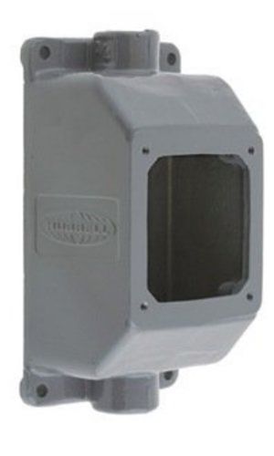 Hubbell FT202W  Back Box IEC60309 16/20/30/32A Metallic