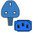 Netzkabel blau England BS 1363 zu C13 2.5m 10A 250V H05VV-F 3x1.00
