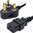 Netzkabel Südafrika SANS 164-1 Stecker zu IEC60320-C19 3,0m