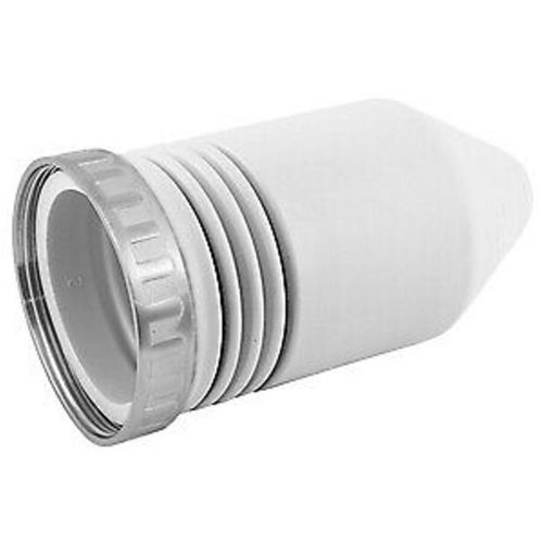 Hubbell HBL77CM15W Long Boot or Marine Connector; White